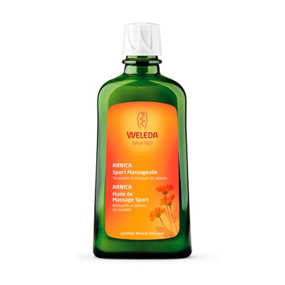 Massageolie arnica van Weleda, 1x 200ml